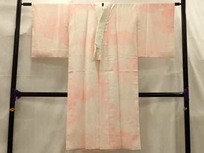 平和屋着物■長襦袢　袷　雲霞文　正絹　逸品　AABJ7756sx