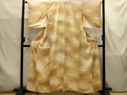 平和屋着物■上質な小紋　雲霞文　正絹　逸品　AABJ7782sx