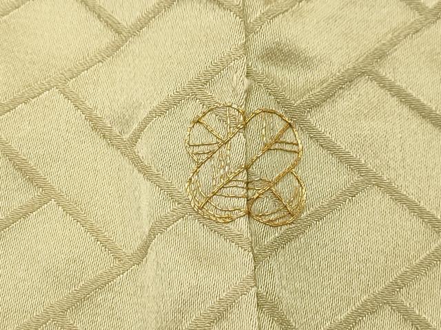 平和屋着物■訪問着　駒刺繍　草花文　暈し染め　金彩　正絹　逸品　AABJ7800sx