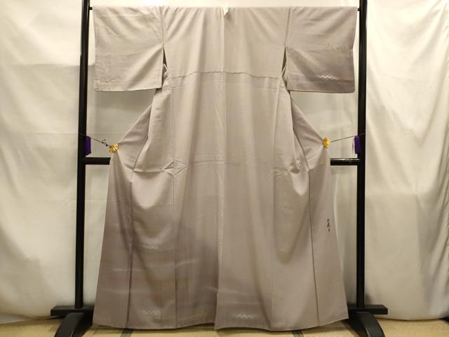 平和屋着物■訪問着　作家物　霞文　暈し染め　金銀彩　正絹　逸品　AABJ7839sx