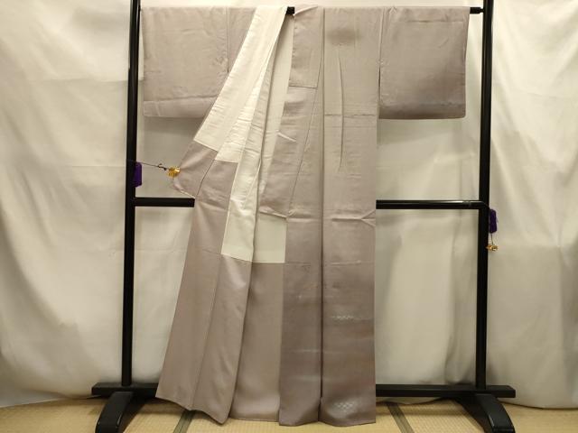 平和屋着物■訪問着　作家物　霞文　暈し染め　金銀彩　正絹　逸品　AABJ7839sx