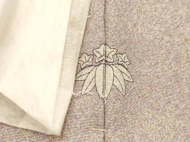 平和屋着物■訪問着　作家物　霞文　暈し染め　金銀彩　正絹　逸品　AABJ7839sx