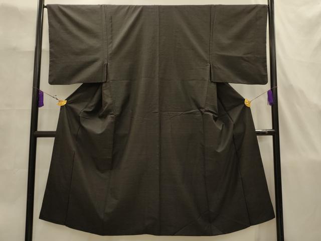 平和屋着物■男性　紬　絣文様　正絹　逸品　AABJ7863sx