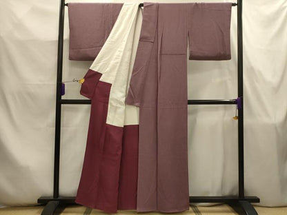 平和屋着物■江戸小紋　作家物　鮫小紋柄　正絹　逸品　AABJ7882sx