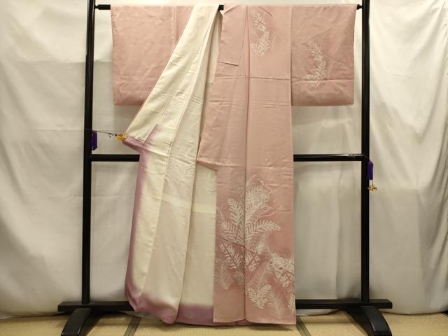 平和屋着物■訪問着　刺繍　花鼓文　暈し染め　やまと誂製　正絹　逸品　AABJ7884sx
