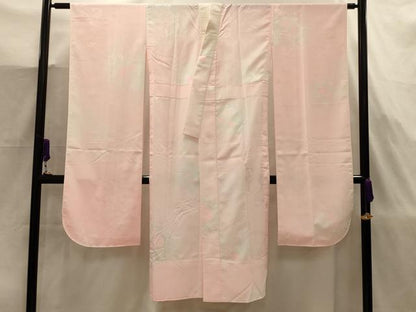 平和屋着物■振袖用長襦袢　無双仕立て　花車文　暈し染め　洗える着物　AABJ7920sx