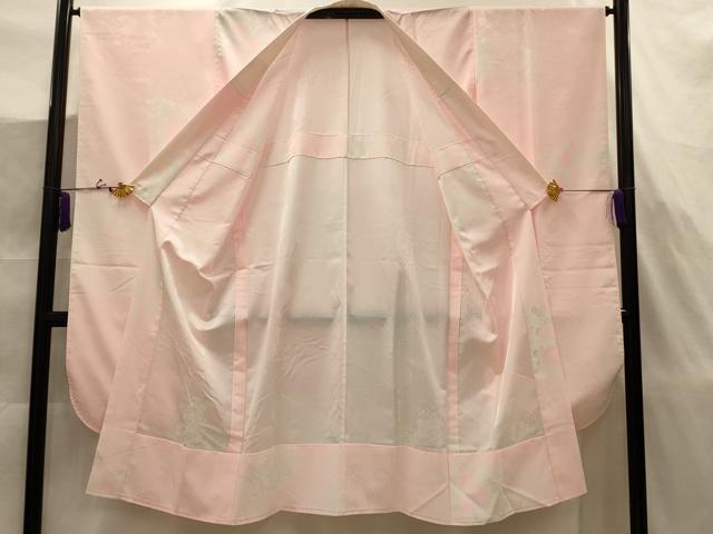 平和屋着物■振袖用長襦袢　無双仕立て　花車文　暈し染め　洗える着物　AABJ7920sx