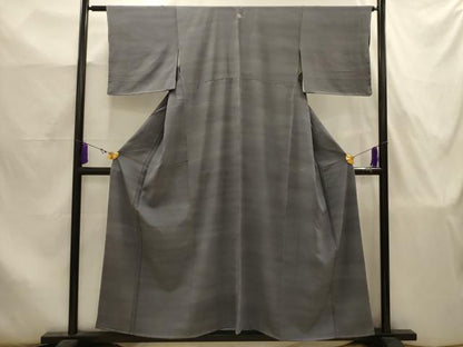 平和屋着物■虹色創家　本郷大田子　小紋　霞文　暈し染め　正絹　逸品　AABJ7934sx