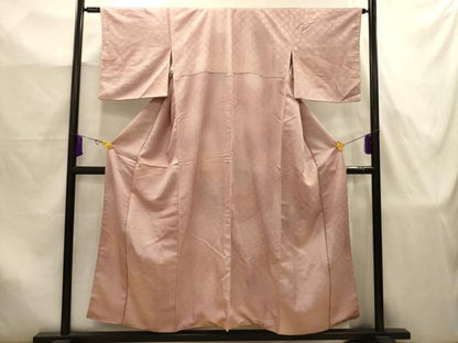 平和屋着物■上質な小紋　青海波　暈し染め　正絹　逸品　AABJ7948sx