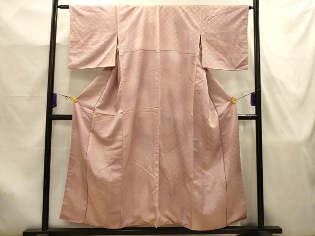 平和屋着物■上質な小紋　青海波　暈し染め　正絹　逸品　AABJ7948sx