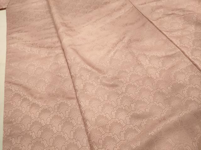 平和屋着物■上質な小紋　青海波　暈し染め　正絹　逸品　AABJ7948sx