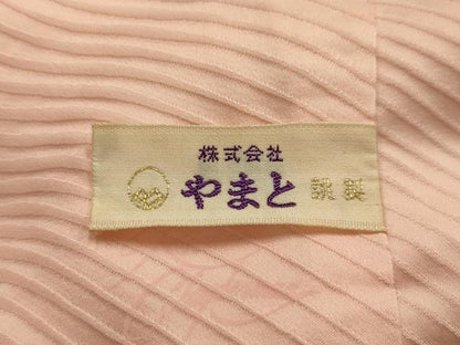 平和屋着物■リチャード・クレイダーマン　振袖　孔雀文　金彩　やまと誂製　正絹　逸品　AABJ7961sx
