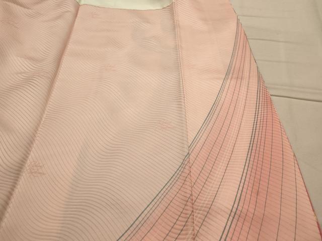 平和屋着物■リチャード・クレイダーマン　振袖　孔雀文　金彩　やまと誂製　正絹　逸品　AABJ7961sx