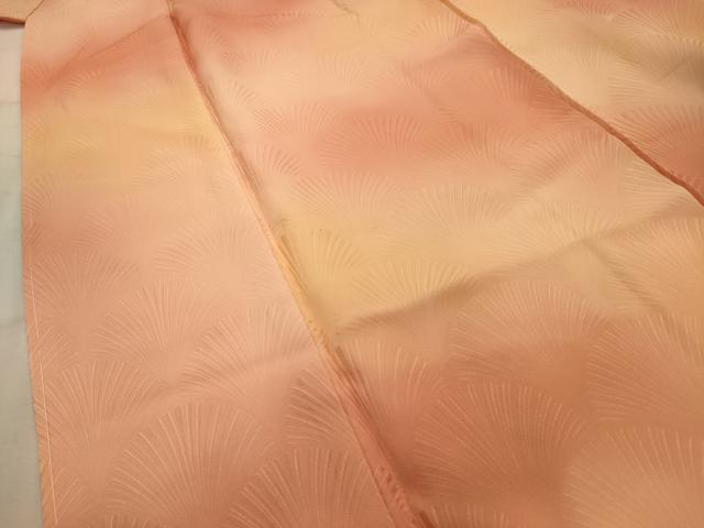 平和屋着物■上質な小紋　青海波　暈し染め　正絹　逸品　AABJ7975sx