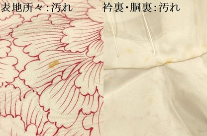 平和屋着物■上質な小紋　花尽くし　松坂屋扱い　正絹　逸品　AABJ7988sx