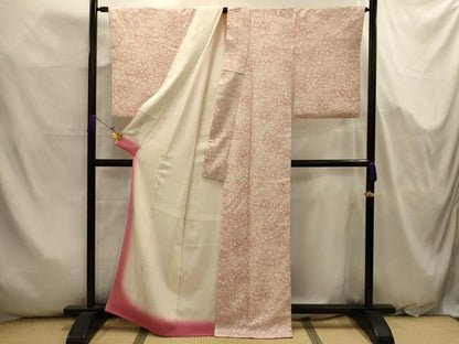 平和屋着物■上質な小紋　花尽くし　松坂屋扱い　正絹　逸品　AABJ7988sx