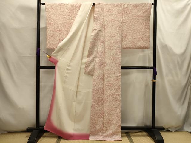 平和屋着物■上質な小紋　花尽くし　松坂屋扱い　正絹　逸品　AABJ7988sx