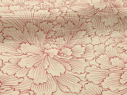 平和屋着物■上質な小紋　花尽くし　松坂屋扱い　正絹　逸品　AABJ7988sx