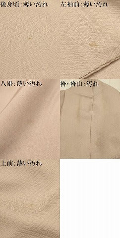 平和屋着物■訪問着　中国三大刺繍　相良刺繍　草花文　金糸　金彩　正絹　逸品　AABJ7993sx