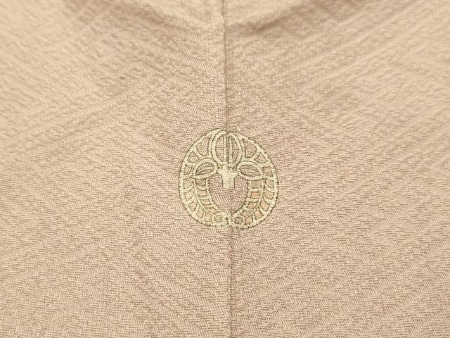 平和屋着物■訪問着　中国三大刺繍　相良刺繍　草花文　金糸　金彩　正絹　逸品　AABJ7993sx