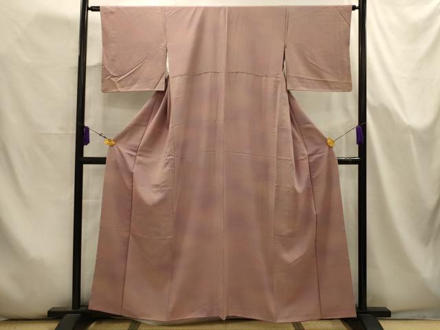 平和屋着物■上質な小紋　霞文　暈し染め　正絹　逸品　AABJ7997sx