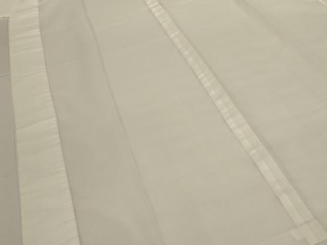 平和屋着物＊夏物　長襦袢　絽　白色　洗える着物　AABJ8019jd