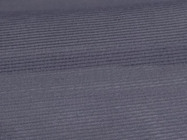 平和屋着物＊夏物　色無地　絽　褐色　洗える着物　AABJ8022jd