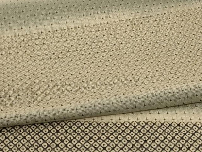 平和屋着物＊夏物　訪問着　紗　鹿の子横段文　仮絵羽　正絹　逸品　未使用　AABJ8059jd