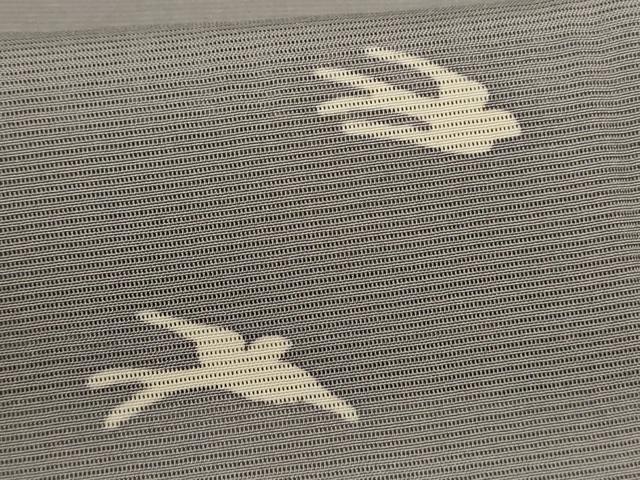 平和屋着物＊夏物　銀座もとじ　小紋　絽　飛鳥文　正絹　逸品　AABJ8107jd