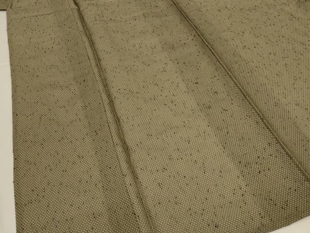 平和屋着物＊夏物　男性　紗紬　霞文　正絹　逸品　AABJ8118jd