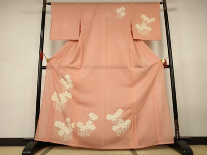平和屋着物＊夏物　訪問着　絽　草花文　正絹　逸品　未使用　AABJ8141jd