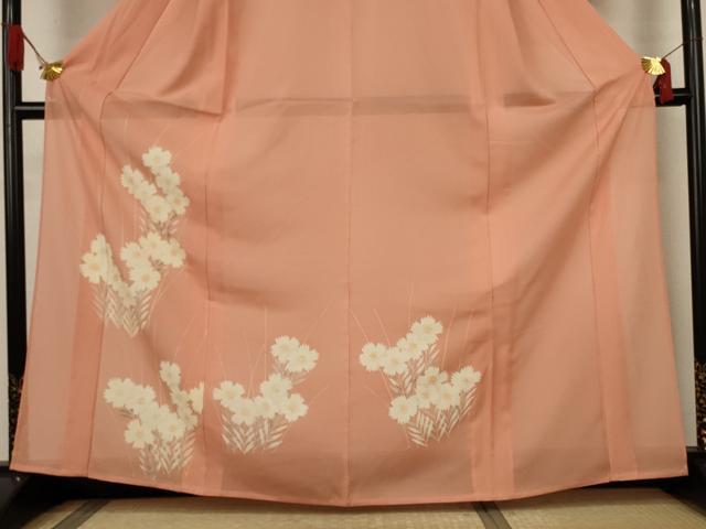 平和屋着物＊夏物　訪問着　絽　草花文　正絹　逸品　未使用　AABJ8141jd