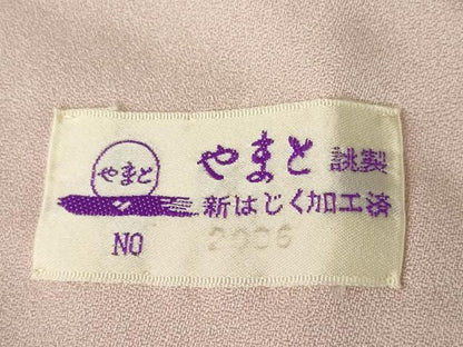 平和屋着物●訪問着　手描き　枝垂れ桜　暈し染め　やまと誂製　正絹　逸品　AABJ8171ck