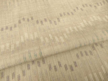 平和屋着物●上質な紬　幾何学文様　やまと誂製　正絹　逸品　AABJ8210ck