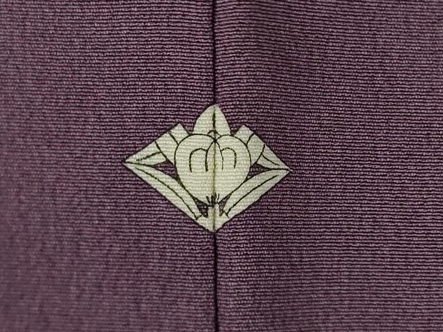 平和屋着物●訪問着　型染め　鳳凰花文　正絹　逸品　AABJ8223ck