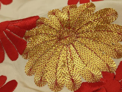 平和屋本店●色打掛　和装　婚礼　結婚式　花嫁　神社挙式　総刺繍　駒刺繍　鳳凰花文　金銀糸　逸品　AABJ8245ou