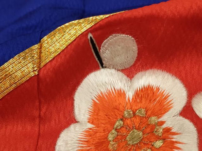 平和屋本店●色打掛　和装　婚礼　結婚式　花嫁　神社挙式　駒刺繍　地紙梅松文　金銀糸　逸品　AABJ8262ou