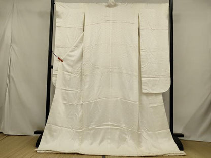 平和屋本店●掛下　打掛　和装　婚礼　花嫁　結婚式　神社挙式　紗綾形文　逸品　AABJ8280ou