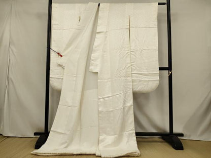 平和屋本店●掛下　打掛　和装　婚礼　花嫁　結婚式　神社挙式　紗綾形文　逸品　AABJ8280ou