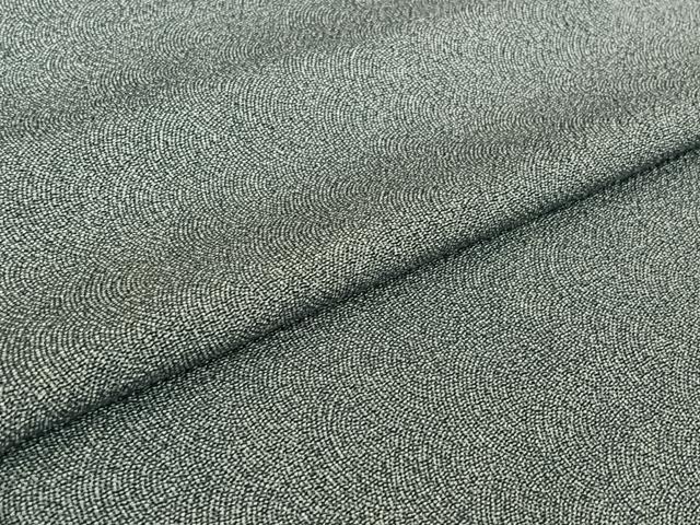 平和屋着物▽小紋師　飯島輝也　江戸小紋　単衣　極小鮫小紋柄　正絹　逸品　AABJ8350jh