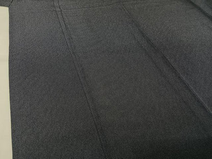 平和屋着物▽伝統工芸師　服部光擴　江戸小紋　単衣　角通し　正絹　逸品　AABJ8351jh