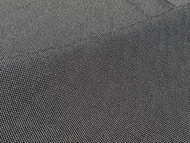 平和屋着物▽伝統工芸師　服部光擴　江戸小紋　単衣　角通し　正絹　逸品　AABJ8351jh