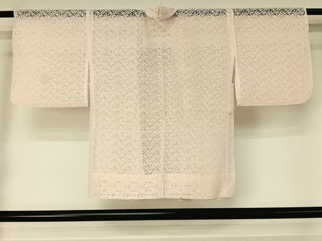平和屋着物▽羽織　スリーシーズン　春夏秋　塵除け　総レース　霞文　AABJ8366jh