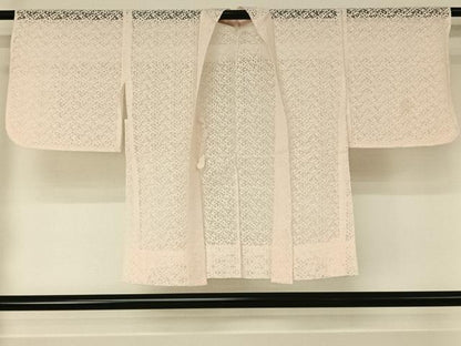 平和屋着物▽羽織　スリーシーズン　春夏秋　塵除け　総レース　霞文　AABJ8366jh