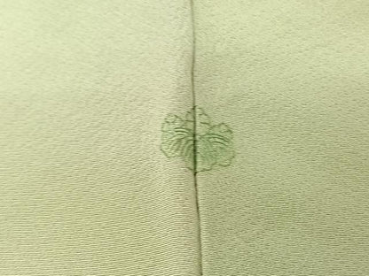 平和屋着物▽上質な小紋　単衣　霞文　暈し染め　正絹　逸品　AABJ8391jh