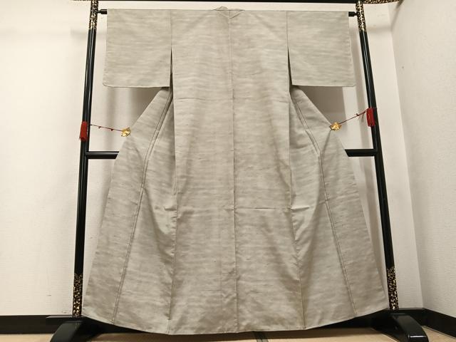 平和屋着物●上質な紬　霞文　正絹　逸品　未使用　AABJ8417ph