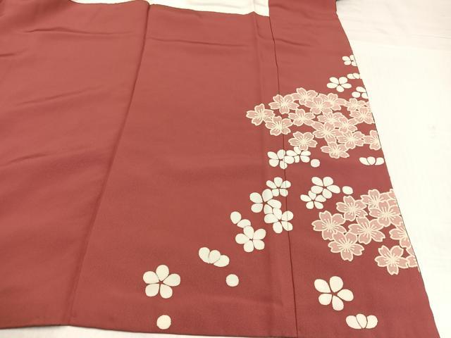 平和屋着物●豪華振袖　絞り　草花文　暈し染め　金彩　金通し地　正絹　逸品　AABJ8426ph