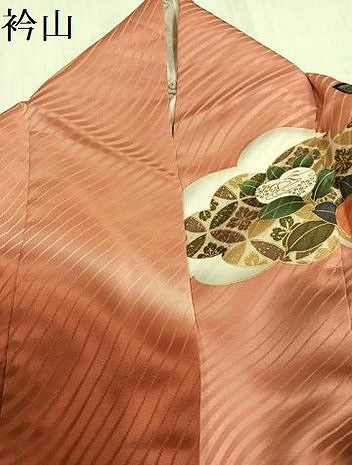 平和屋着物●豪華振袖　駒刺繍　地紙花文　金彩　ロング丈　正絹　逸品　AABJ8432ph