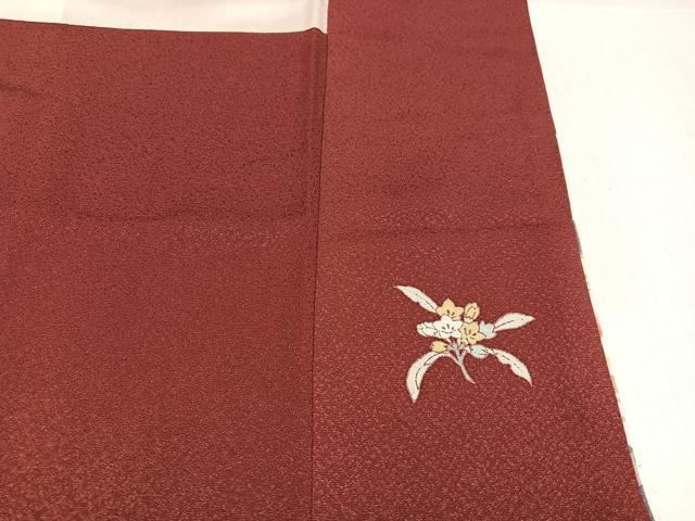平和屋着物●訪問着　雪輪更紗唐草文　金彩　正絹　逸品　AABJ8446ph
