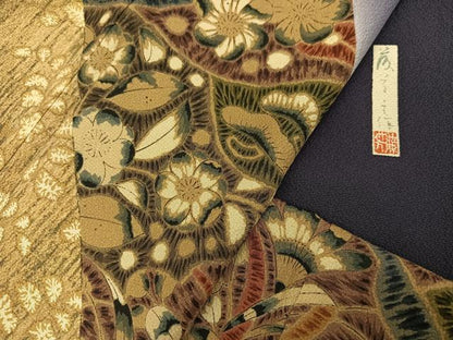平和屋着物●訪問着　作家物　辻が花　暈し染め　正絹　逸品　AABJ8457ph